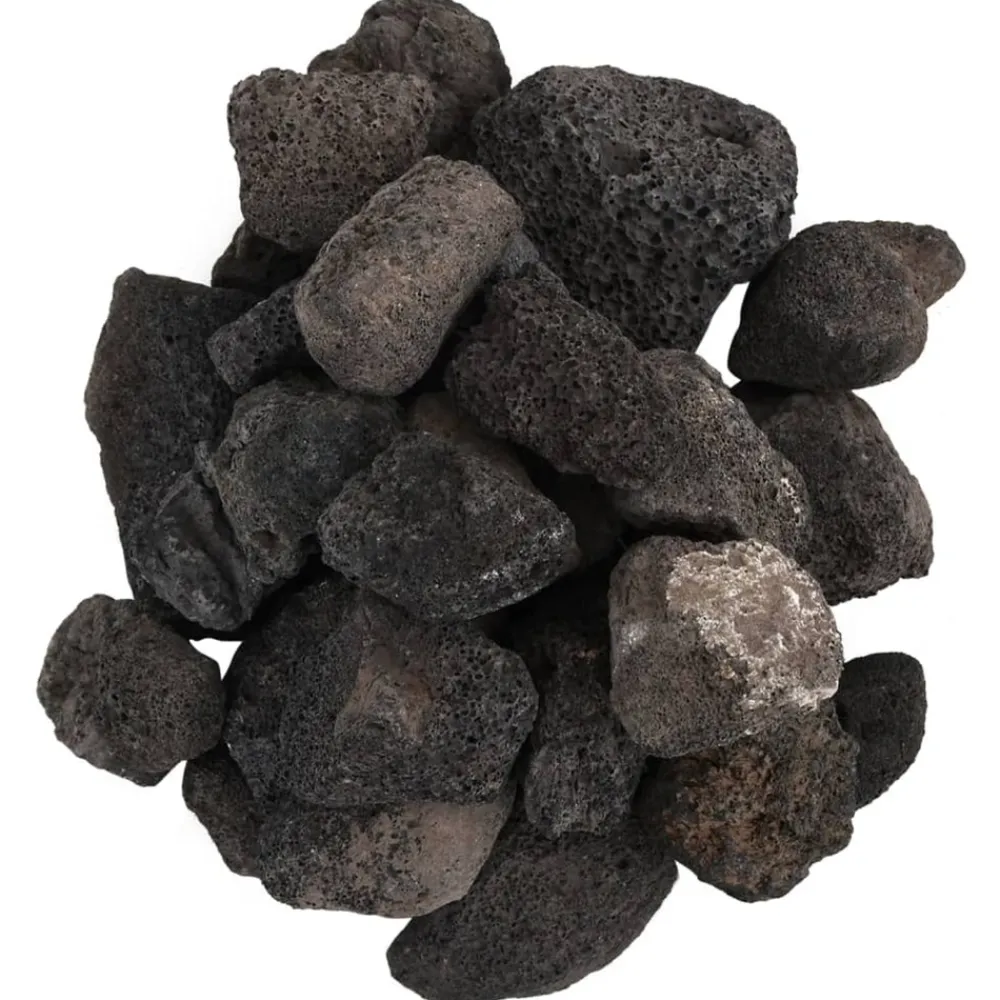 Vidaxl Plantes Et Décoration | - Roches volcaniques 10 kg rouge 1-2 cm