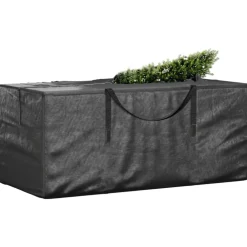 VidaXL Entretien Du Mobilier | - Sacs de rangement pour sapin de noël 2 pcs noir polyéthylène