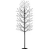 VidaXL - Sapin de noël 2000 led bleu cerisier en fleurs 500 cm Hot