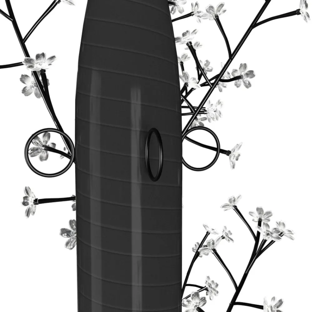 VidaXL - Sapin de noël 2000 led bleu cerisier en fleurs 500 cm Hot