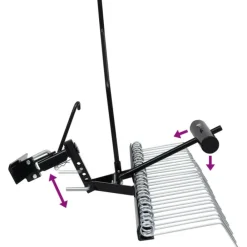 Vidaxl Scarificateurs Et Motoculteurs | - Scarificateur pour tondeuse autoportée 109 cm