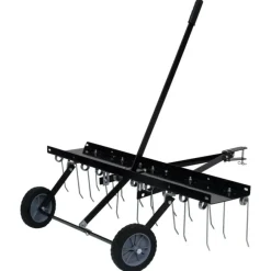 Vidaxl Scarificateurs Et Motoculteurs | - Scarificateur pour tondeuse autoportée 100 cm