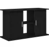 VidaXL Pompes, Filtres, Chauffages Et Accessoires | - Support d'aquarium chêne noir 101x41x58 cm bois d'ingénierie