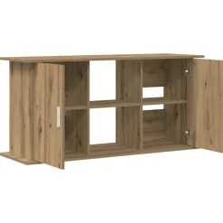 VidaXL Pompes, Filtres, Chauffages Et Accessoires | - Support d'aquarium chêne artisanal 121x41x58 cm bois ingénierie