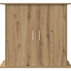 VidaXL Pompes, Filtres, Chauffages Et Accessoires | - Support d'aquarium chêne artisanal 81x36x73 cm bois ingénierie