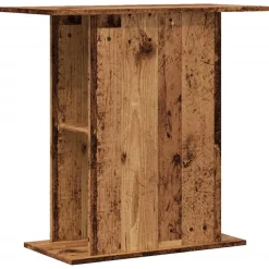Vidaxl Pompes, Filtres, Chauffages Et Accessoires | - Support d'aquarium vieux bois 36x75x72,5 cm bois d'ingénierie