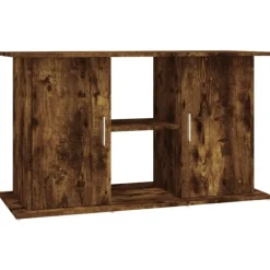 VidaXL - Support pour aquarium chêne fumé 101x41x58 cm bois d ingénierie Best