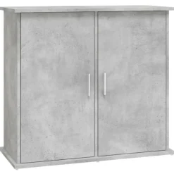 VidaXL - Support pour aquarium gris béton 81x36x73 cm bois d ingénierie Online