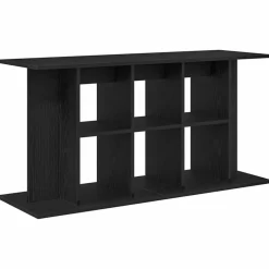 VidaXL Pompes, Filtres, Chauffages Et Accessoires | - Support pour aquarium chêne noir 120x40x60 cm bois d'ingénierie