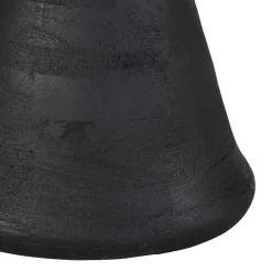 Vidaxl - Table d'appoint noir ø50x40 cm bois de manguier massif