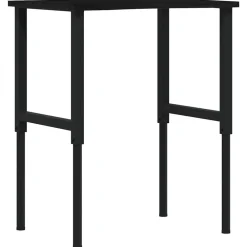 Vidaxl Mercerie | - Établi marron foncé 80x60x(71,5-98) cm bois de chêne massif