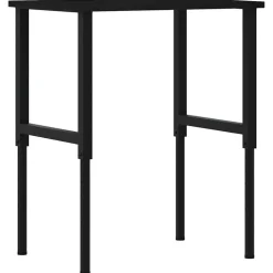Vidaxl Mercerie | - Établi marron foncé 80x60x(71,5-98) cm bois de chêne massif