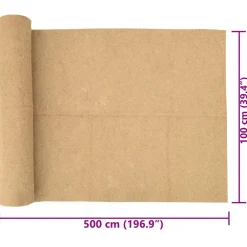 Vidaxl Hygiène Et Soins | - Tapis de chanvre pour rongeurs 1x5 m 5 mm