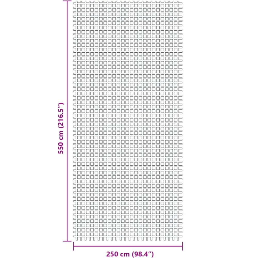 VidaXL - Tapis de tente anthracite 5,5x2,5 m Online