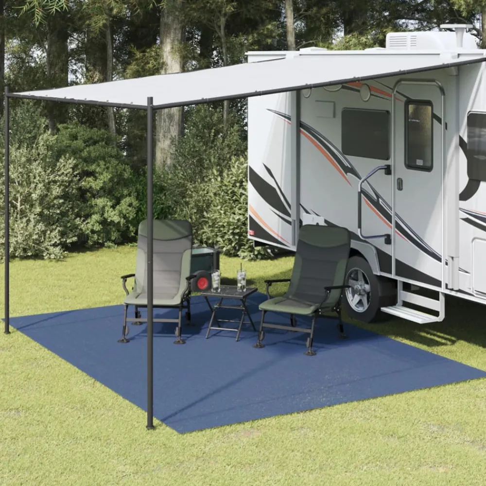 VidaXL - Tapis de tente bleu 4x3 m Online