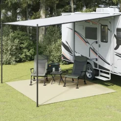 VidaXL - Tapis de tente crème 4x3 m Online