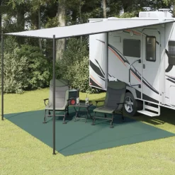 VidaXL - Tapis de tente vert 4x3 m Sale