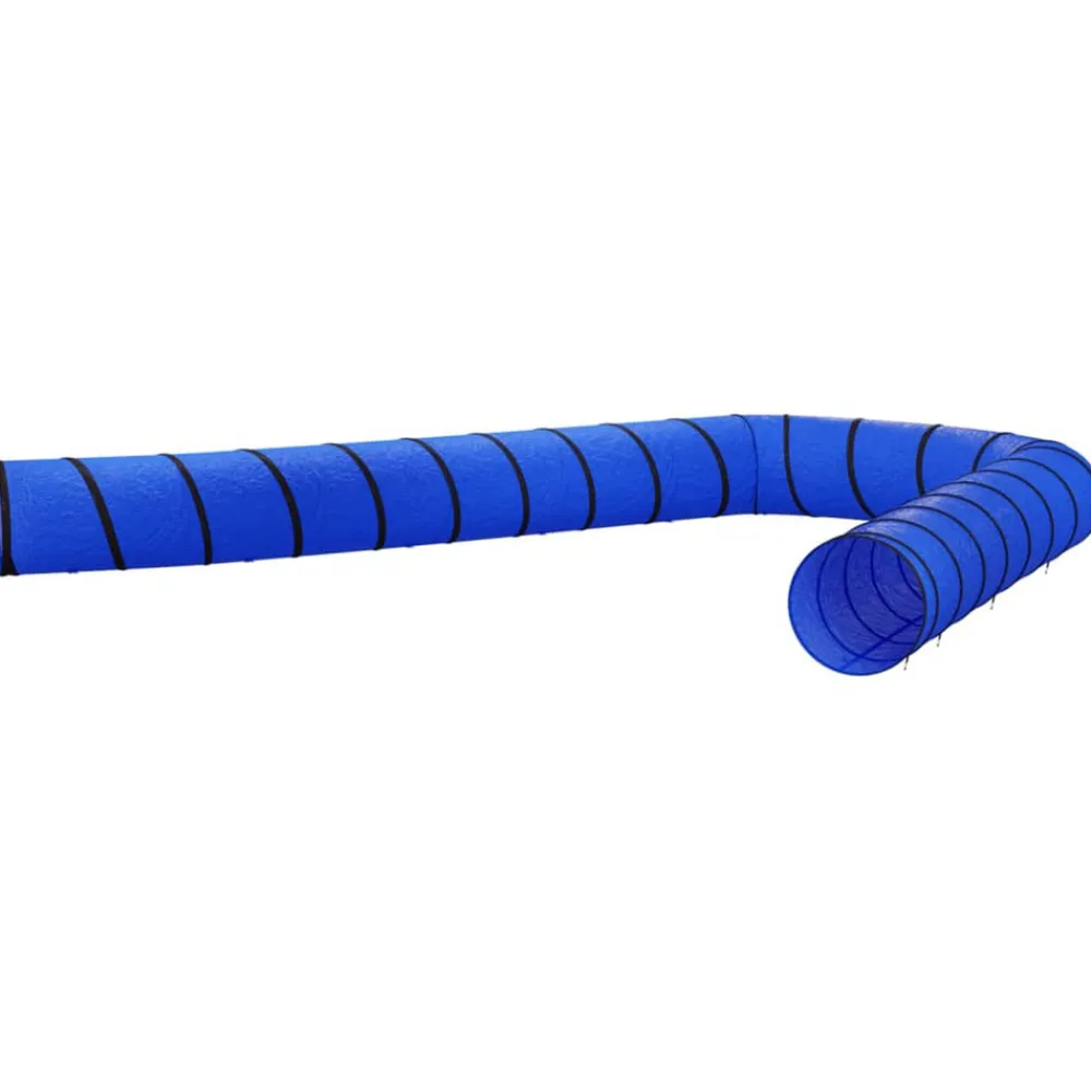 Vidaxl - Tunnel pour chien bleu ø 55x1000 cm polyester Clearance