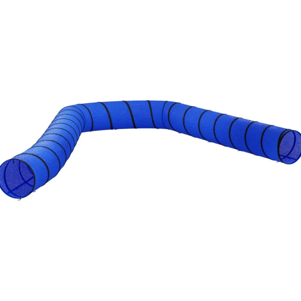 Vidaxl - Tunnel pour chien bleu ø 55x1000 cm polyester Clearance
