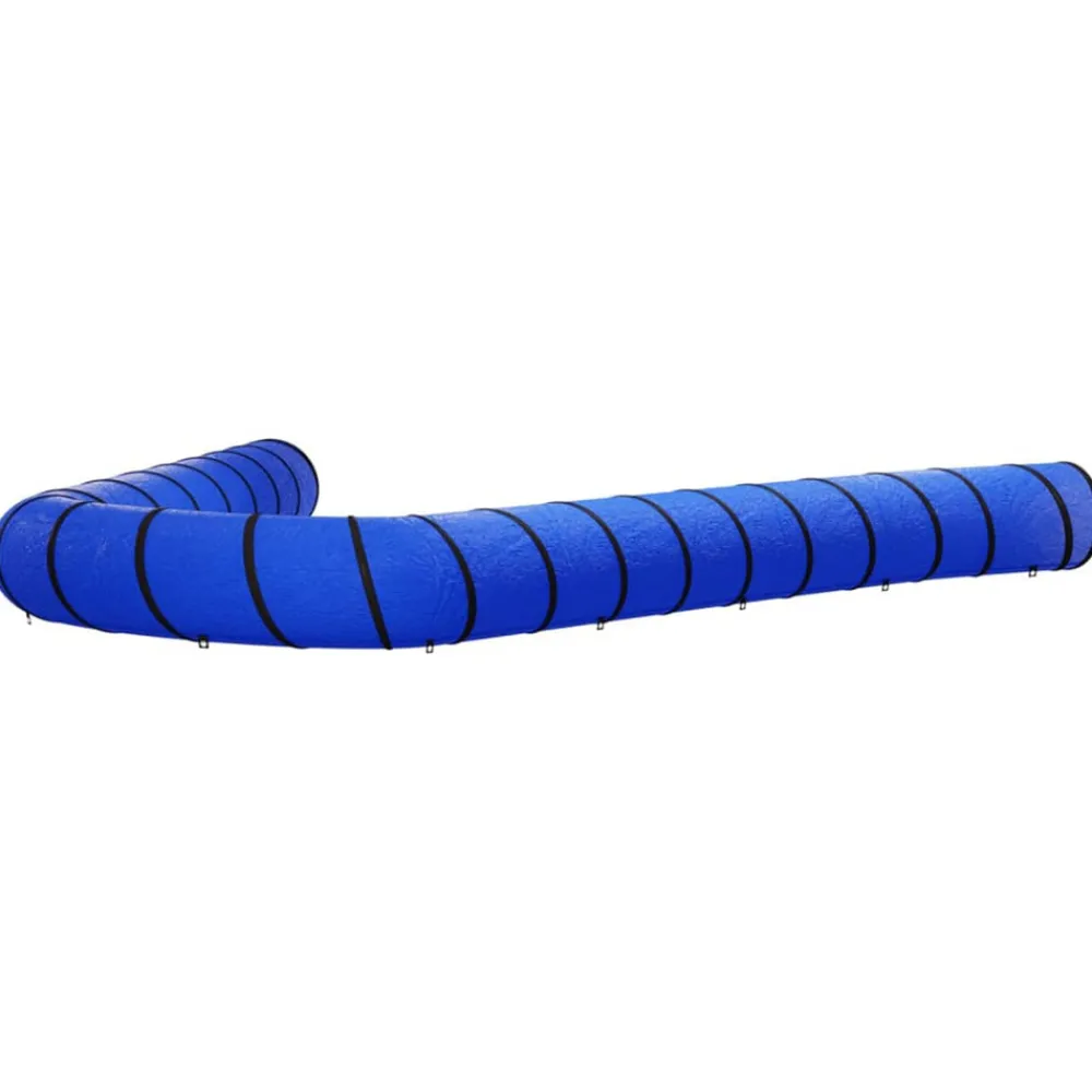 Vidaxl - Tunnel pour chien bleu ø 55x1000 cm polyester Clearance