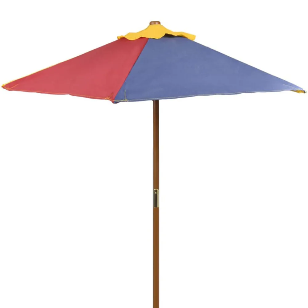 VidaXL - - table et bancs avec parasol pour enfants Best