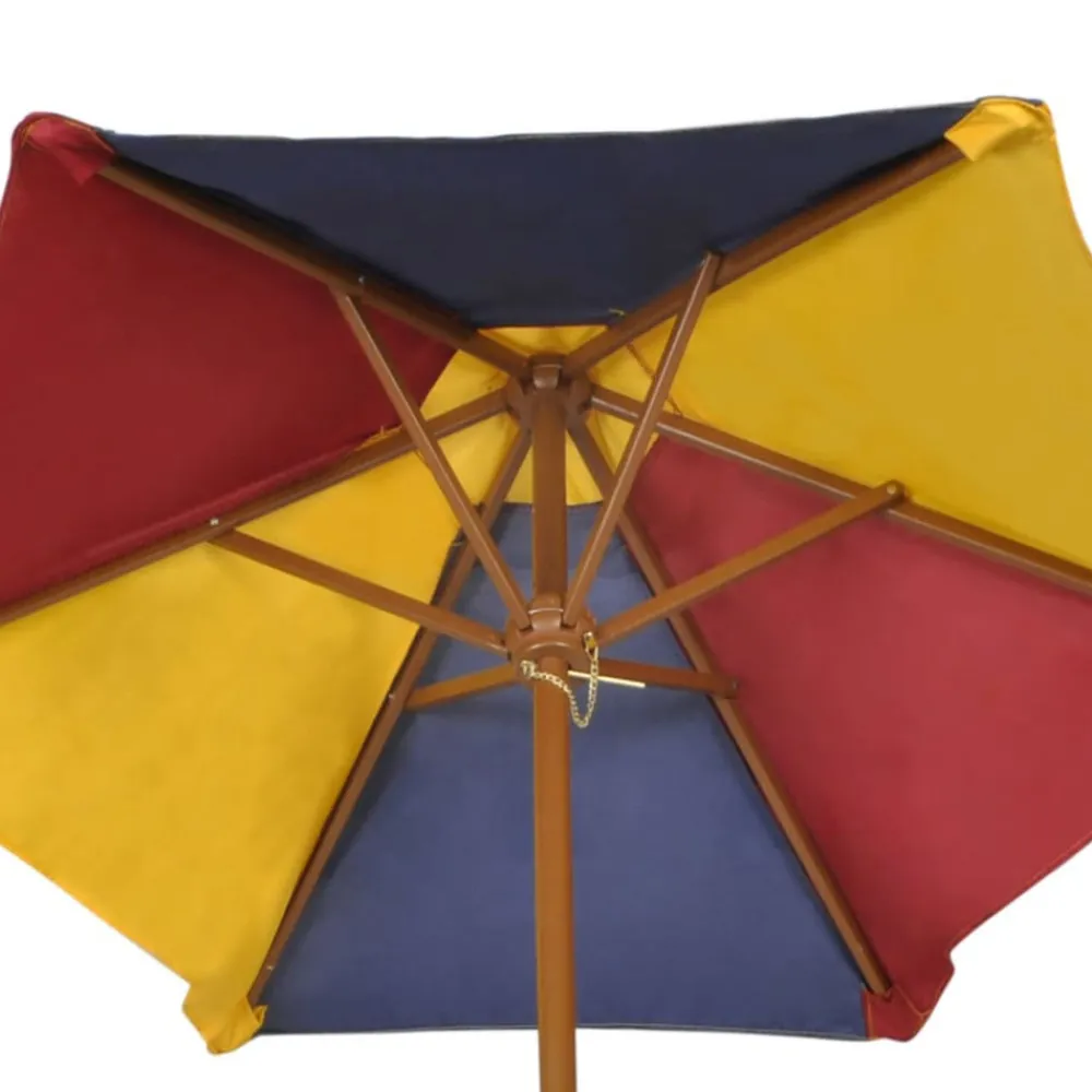 VidaXL - - table et bancs avec parasol pour enfants Best
