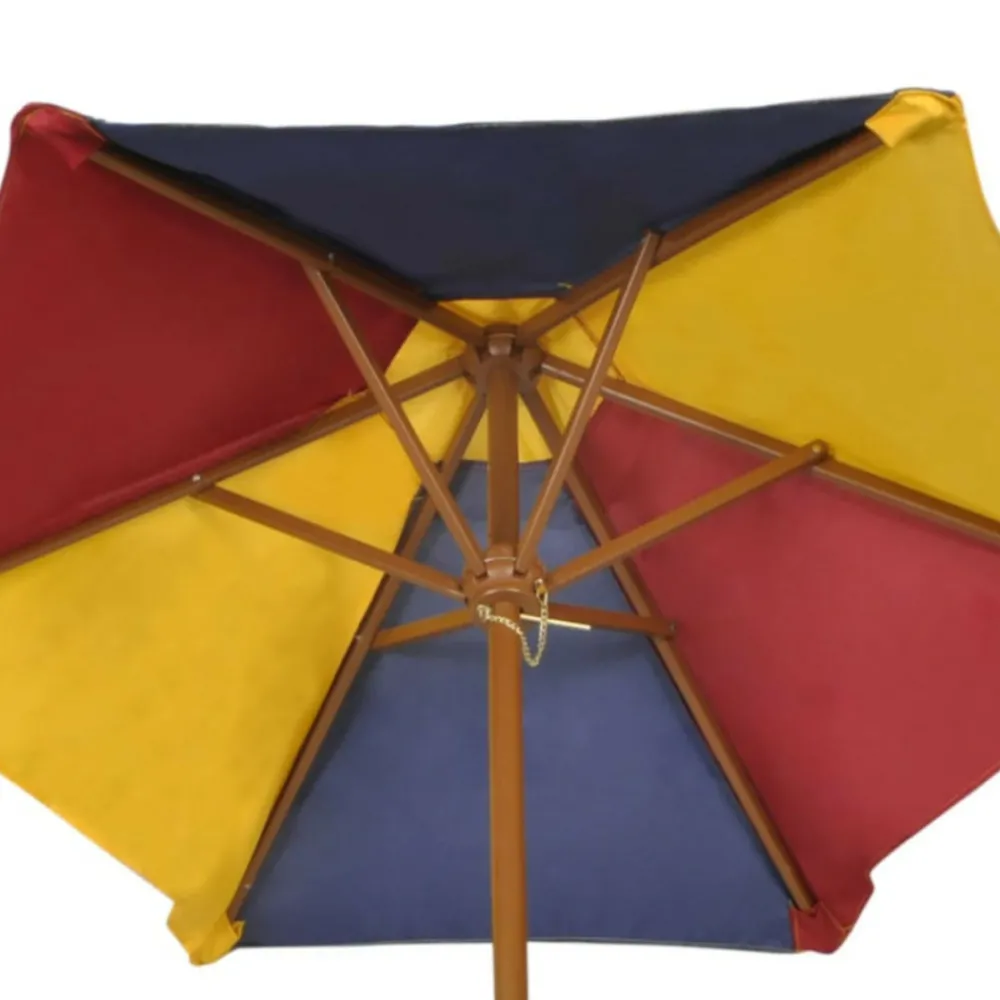 VidaXL - - table et bancs avec parasol pour enfants Best