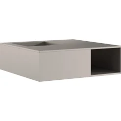 Vidaxl - Vitrexl foyer avec rangement à bûches 100x100x30 cm acier résistant aux intempéries Outlet