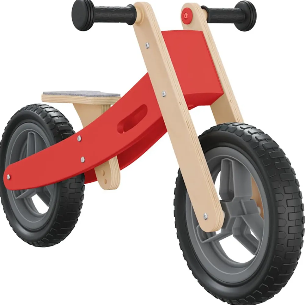 Vidaxl - Vélo d'équilibre pour enfants rouge Sale