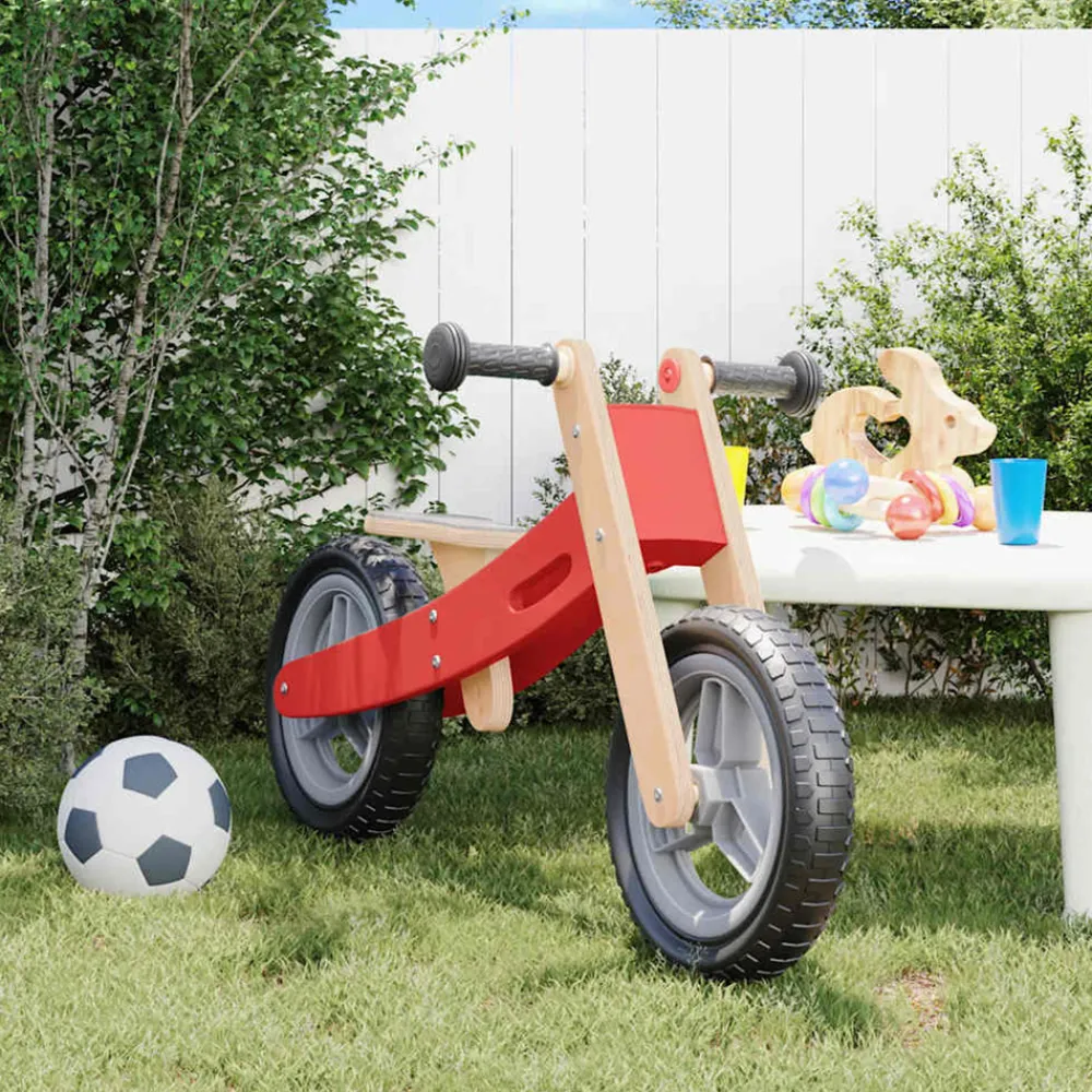 Vidaxl - Vélo d'équilibre pour enfants rouge Sale