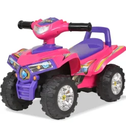 VidaXL Bijoux Et Perles | - Vtt pour enfants avec son et lumière rose et violet