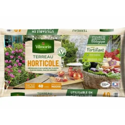 Vilmorin Terreaux Et Paillage | - Terreau horticole 40l