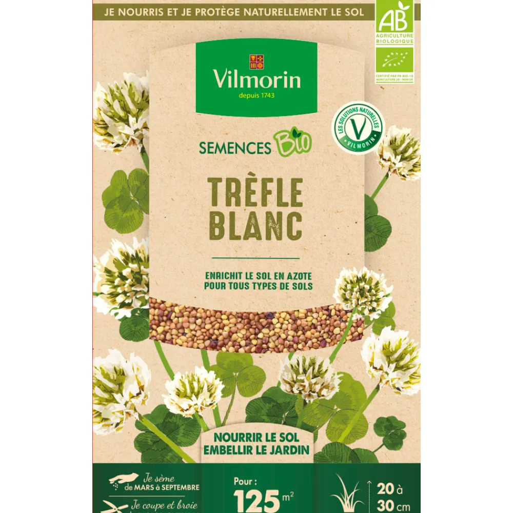 Vilmorin - Trefle Blanc Bio 375 G Clearance