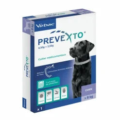 Virbac - Prevexto - collier antiparasitaire chien + 8kg 1 unité Best