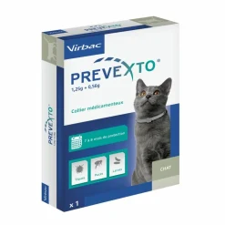 Virbac - Prevexto - collier antiparasitaire chat 1 unité Outlet