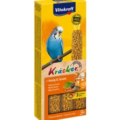 Vitakraft - Friandise Kräcker stick au miel pour perruches - Lot de 3 - 93 g Discount