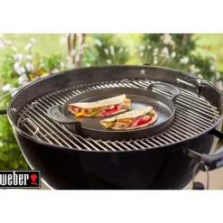 Weber Barbecues Et Planchas | - Plancha pour barbecue Gourmet en fonte noire - D.57 cm