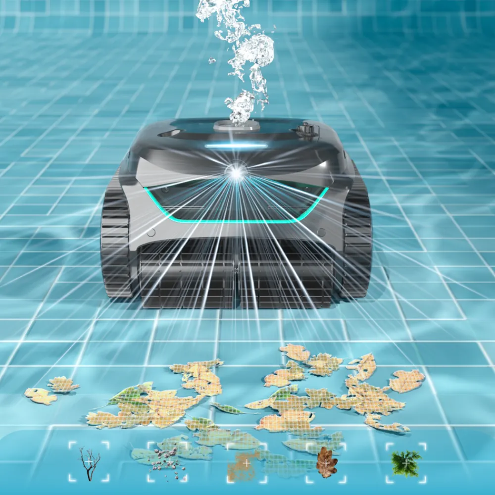 Wybot - c2 vision - robot de piscine sans fil avec smart vision, navigation intelligente, 8 modes de nettoyage, batterie longue durée Online