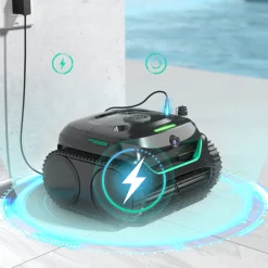 Wybot - c2 vision - robot de piscine sans fil avec smart vision, navigation intelligente, 8 modes de nettoyage, batterie longue durée Online