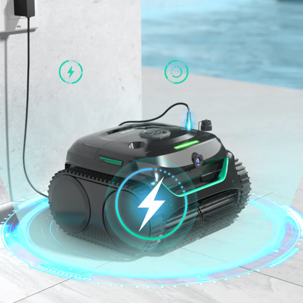 Wybot - c2 vision - robot de piscine sans fil avec smart vision, navigation intelligente, 8 modes de nettoyage, batterie longue durée Online