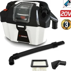 X-performer - Aspirateur eau et poussière compact sur batterie - xperformer xpvc20libl-10l - outil seul sans batterie ni chargeur Hot