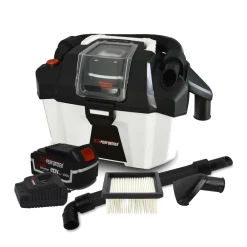 X-performer Broyeurs, Nettoyeurs Et Souffleurs | - Aspirateur eau et poussière - xperformer xpvc20libl-10l - compact brushless - batterie 4 ah et chargeur inclus