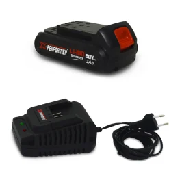 X-performer - Batterie concept 20v lithium 2 ah compatible pour la gamme d'outils electro-portatifs + chargeur unclus Discount