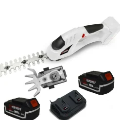 X-performer - Cisaille de jardin portative sculpteur de haies 2 en 1 20v - xperformer xpcsth20li -2 batteries 4ah et double chargeur Best