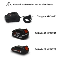 X-performer - Coupe bordures batterie 20v - xpcb20li-t - tête de coupe orientable - sans batterie ni chargeur Online