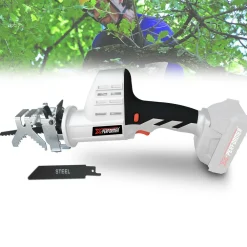 X-performer Taille-Haies, Tronçonneuses Et Élagueuses | - Scie a ebrancher portative 20v - coupe bois et metal -2700 t-min - xperformer xpcbr20li - batterie 4ah et chargeur