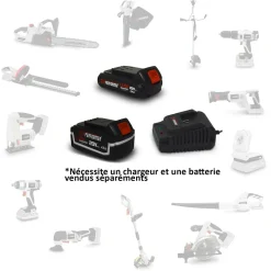 X-performer Taille-Haies, Tronçonneuses Et Élagueuses | - Tronçonneuse 20v à batterie xptr20li - long. De coupe : 260 mm - sans batterie ni chargeur
