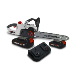 X-performer - Tronçonneuse 40v (2x20v) xptro40li-2b - double sécurité - graissage auto + 2 batteries 2ah - double chargeur Online