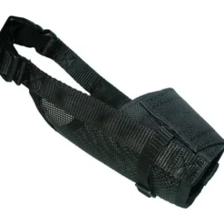 Aucune Yago museliere en nylon noir pour grand chien, partie museau avec filet respirant et réglable Hot