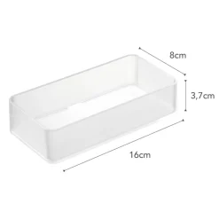Yamazaki Décoration Créative | - Set de 2 rangements empilables tower 16 x 8 x 3,7 cm